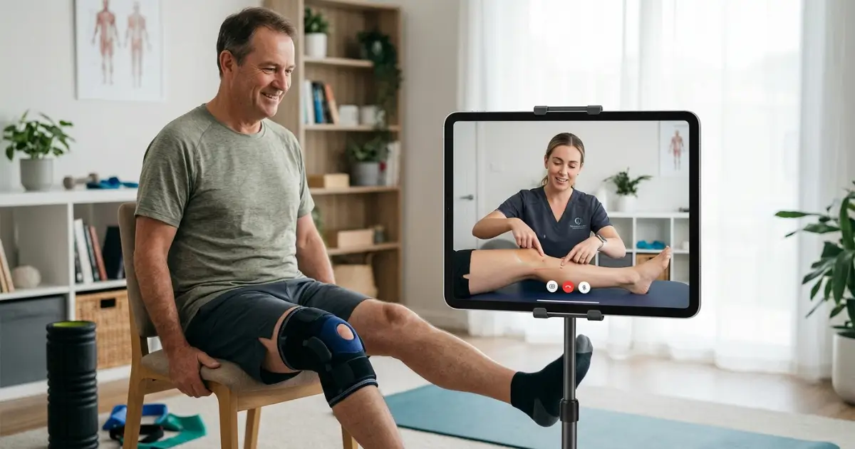 Real Therapist Support In A Physiotherapy App